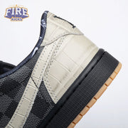 Jordan 1 Low x VL Grey and Black DZ2505-001 Men's