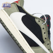 Travis Scott x Air Jordan 1 Low OG Black Olive DM7866-001 Unisex
