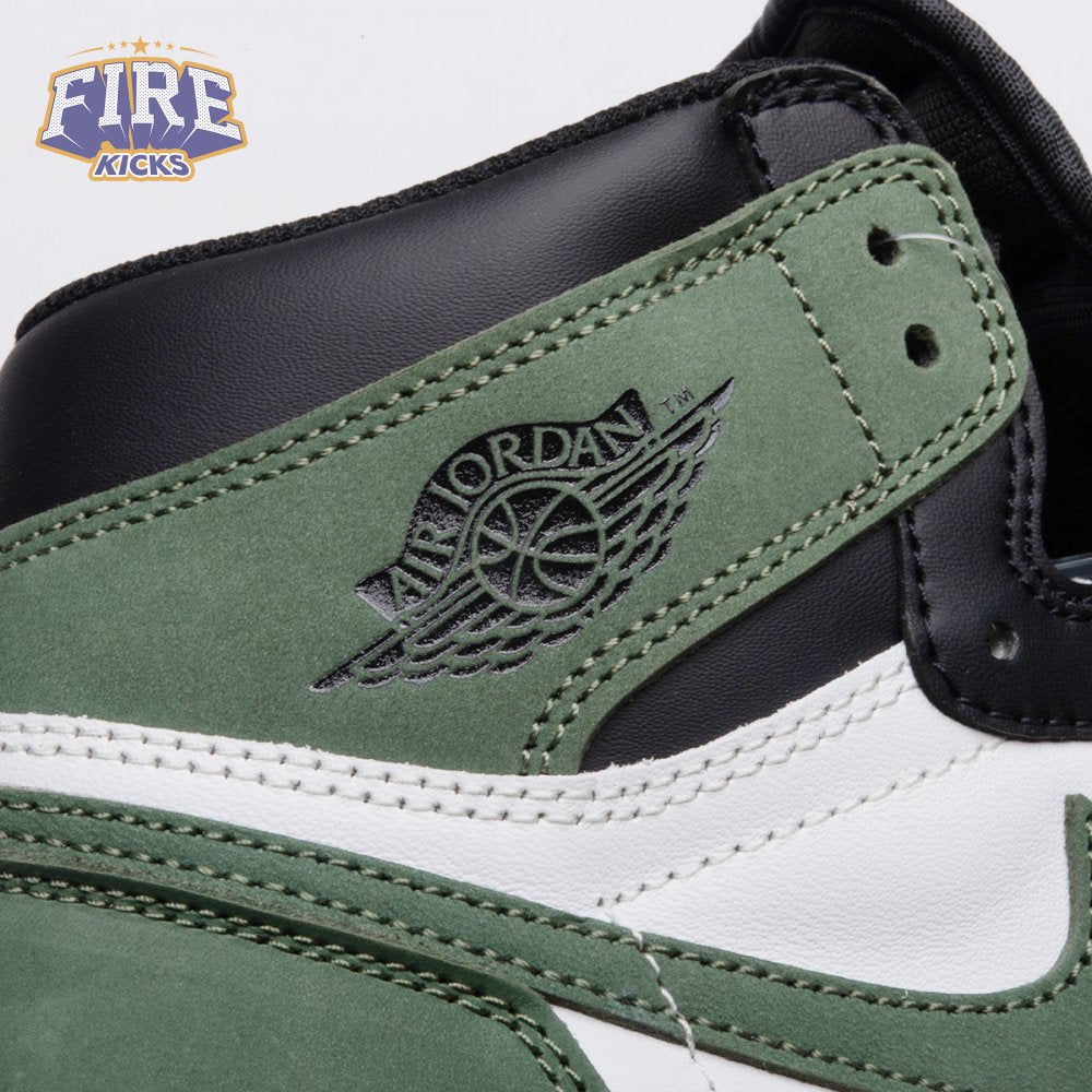 Jordan 1 Retro High Clay Green 555088-135 Unisex