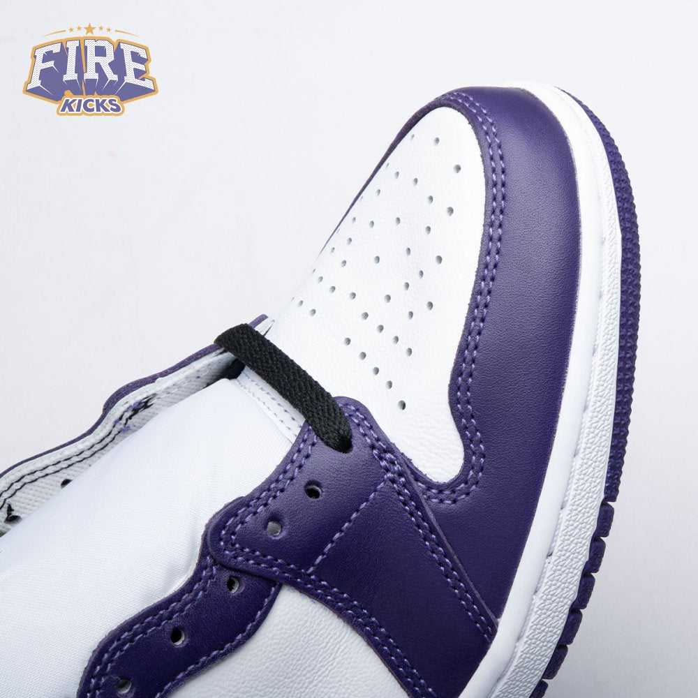 Jordan 1 Retro High Court Purple White Men's