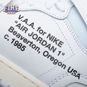 Jordan 1 Retro High Off-White Alaska AA3834-100 Unisex