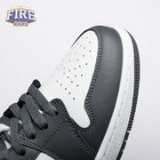Jordan 1 Low Grey White 553558-044 Unisex