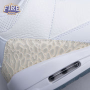 Jordan 3 Retro Pure White 136064-111 Unisex