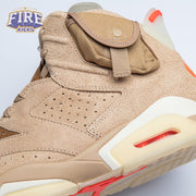 Travis Scott x Air Jordan 6 Retro 'British Khaki' Men's