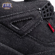 Jordan 4 Retro Levi's Black Men's