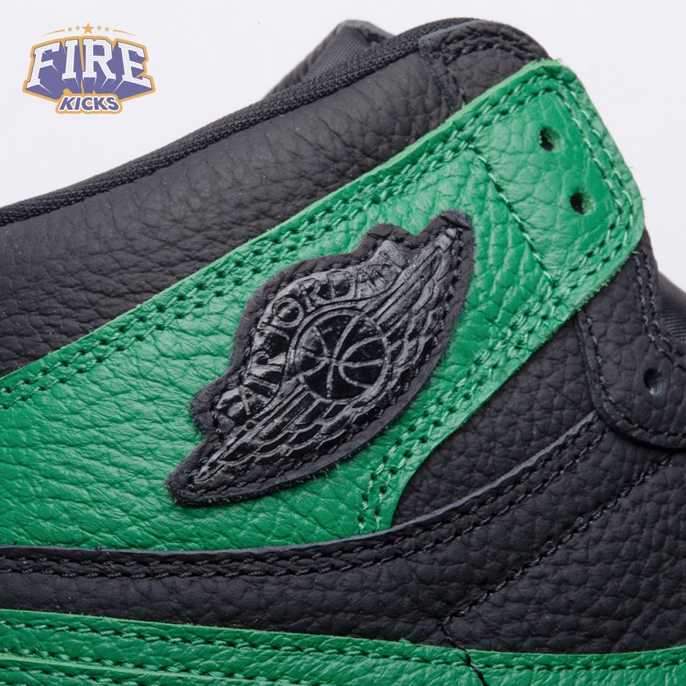 Jordan 1 Retro High Pine Green Black 555088-030 Men's