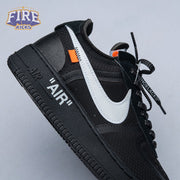 Nike Air Force 1 Low Off-White Black White AO4606 001 Unisex