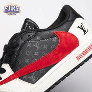 Travis Scott x VL x Jordan 1 Low DZ2688-116 Unisex