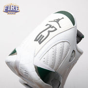 Jordan 14 Retro White Forest Green 311832-131 Men's