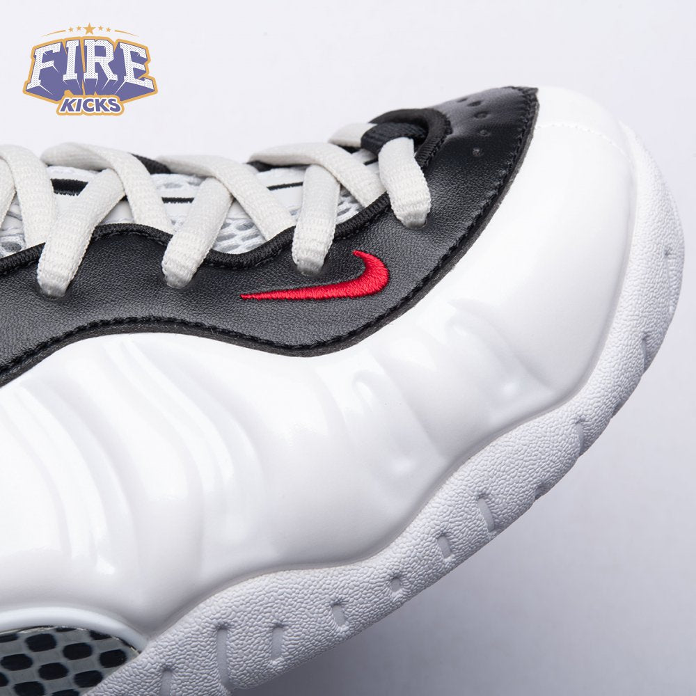 Nike Air Foamposite Pro White Black University Red 624041-103 Men's