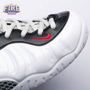 Nike Air Foamposite Pro White Black University Red 624041-103 Men's