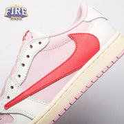 Travis Scott x Air Jordan 1 Low OG Tropical Pink IQ7604-101 Unisex