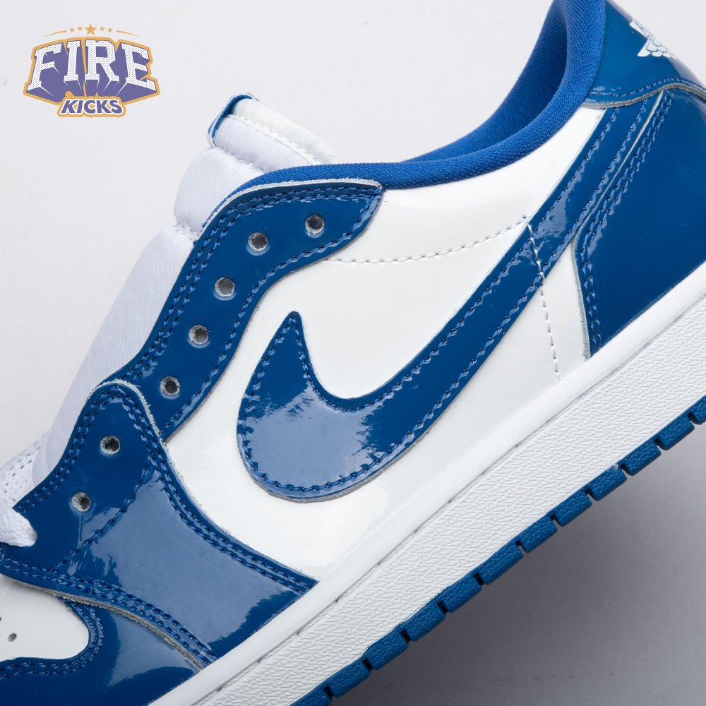 Jordan 1 Retro Low OG Storm Blue HQ6998-104 Men's