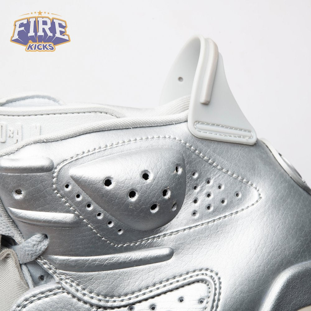 Jordan 6 Retro PSG Paris Saint-Germain Silver IQ5135-001 Men's