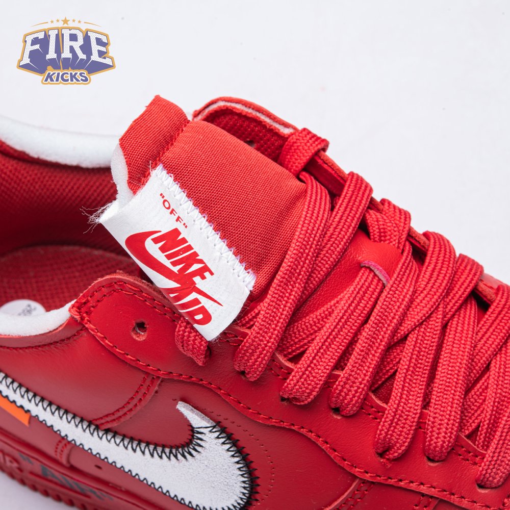 Nike Air Force 1 Low Off-White Red Unisex