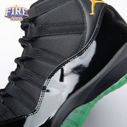 Air Jordan 11 Black Green Yellow CT8012-037 Men's