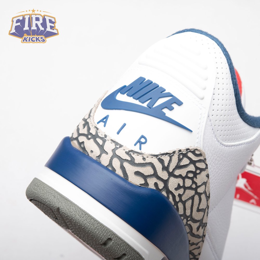 Jordan 3 Retro True Blue 854262-106 Unisex
