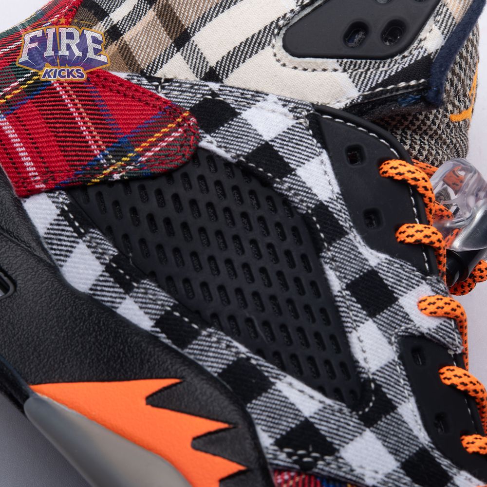 Jordan 5 Retro Plaid (GS) FD4814-008 Unisex
