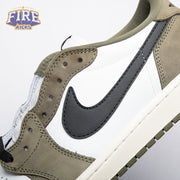 Jordan 1 Retro Low OG Medium Olive HQ6998-200 Unisex