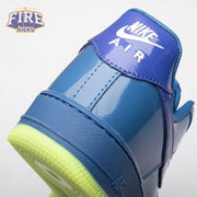 Nike Air Force 1 Low Patent Leather Mystic Navy Grape Ice IO4489-400 Unisex