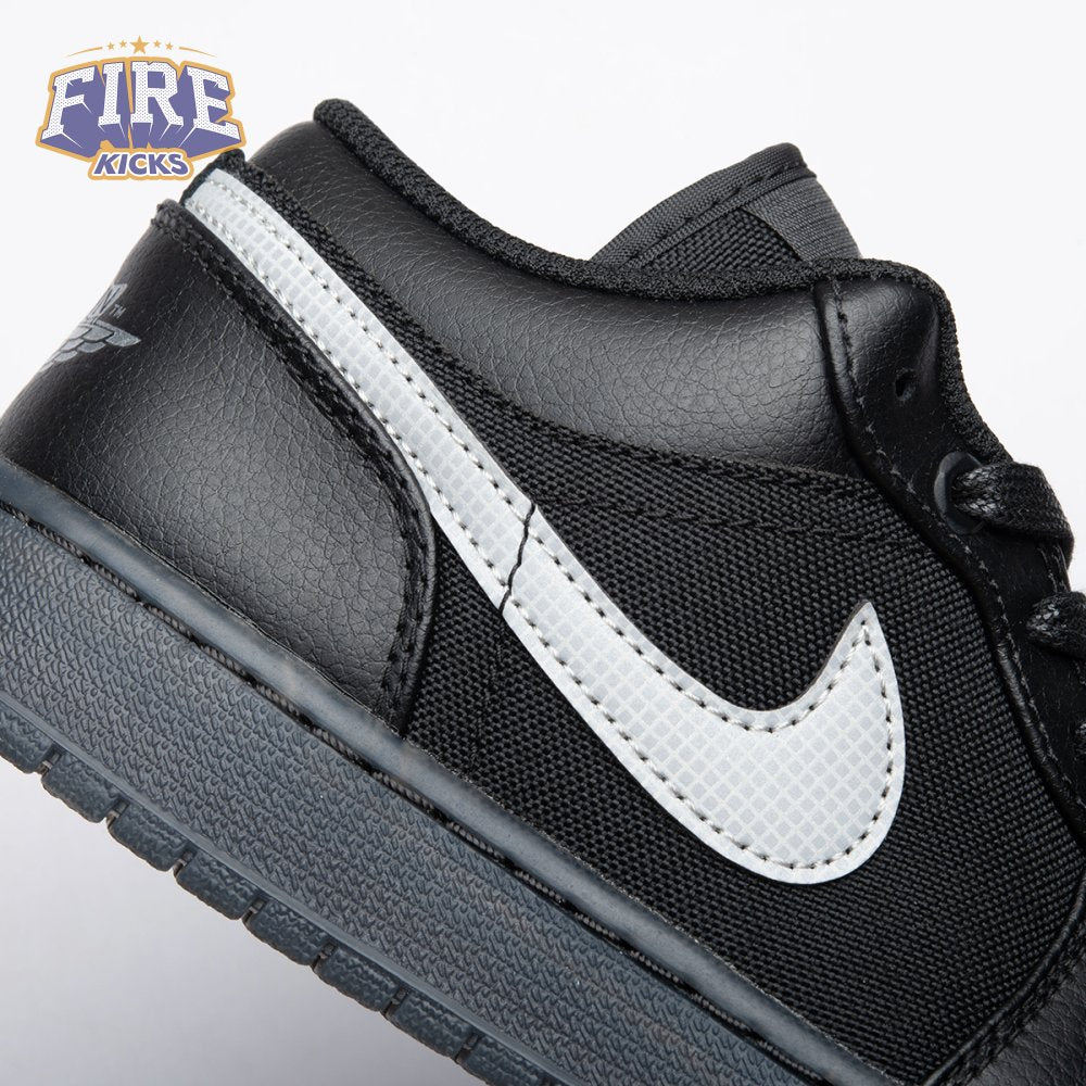 Jordan 1 Low Black White Dark Smoke Grey HV5968-001 Unisex