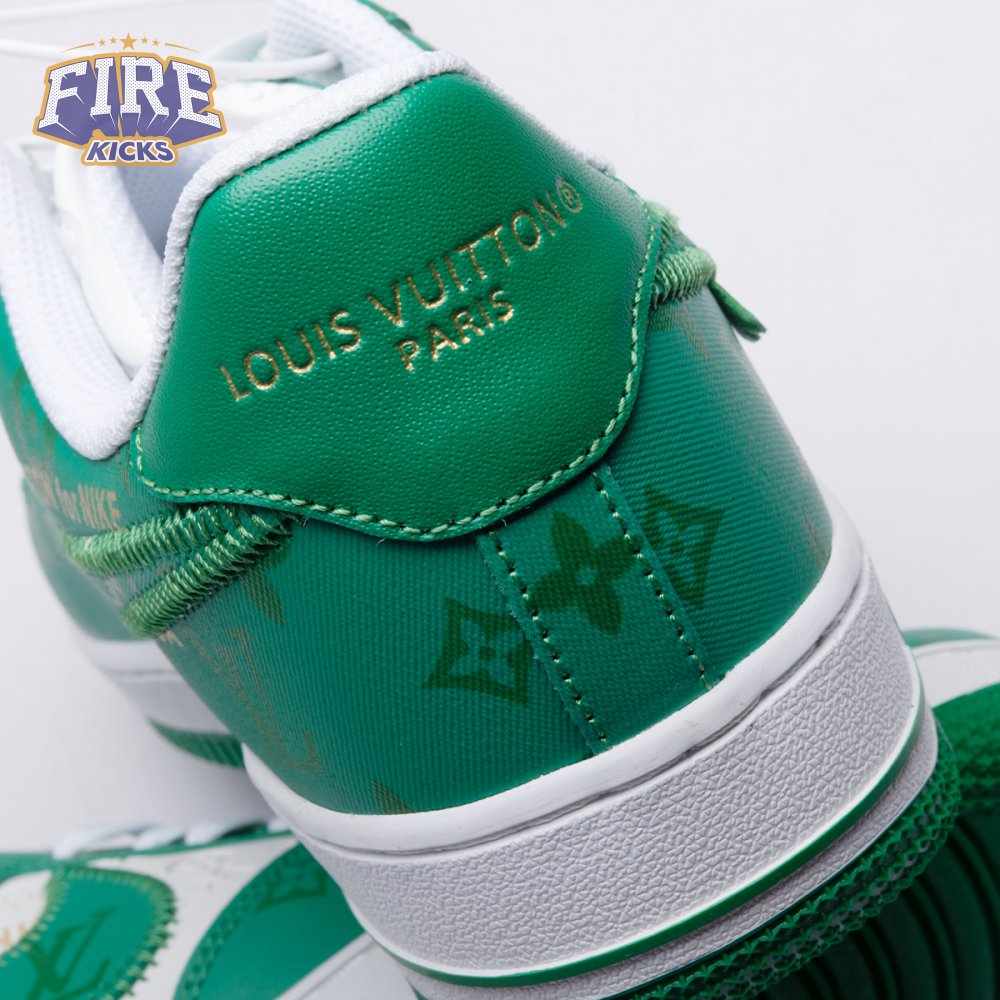 Nike Air Force 1 Low By Virgil Abloh White Green Men's