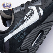 Nike OFF-WHITE x Air Max 90 White Black Men's