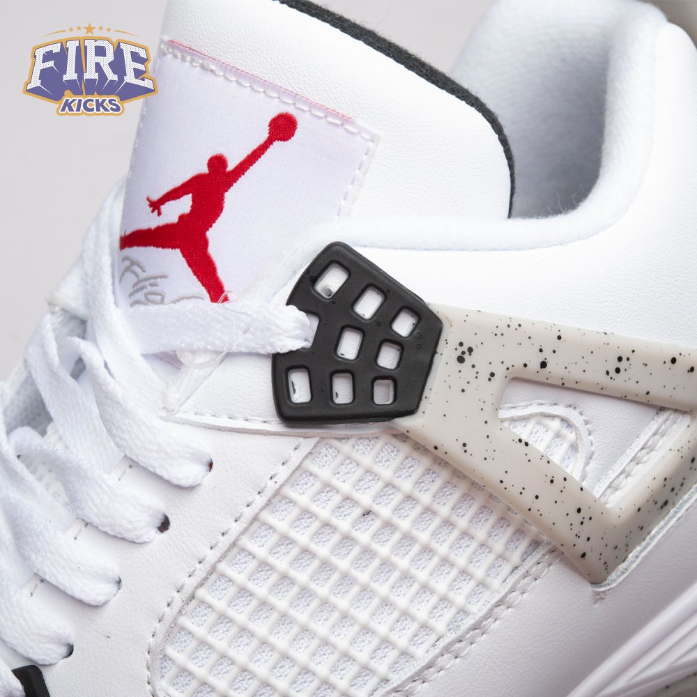 Air Jordan 4 Retro TD Cleat White Cement HQ0207-106 Men's