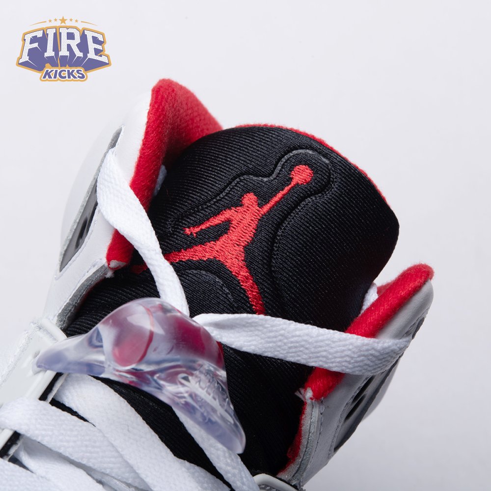 Jordan 5 Retro Fire Red Black Tongue (2025) HQ7978-101 Unisex