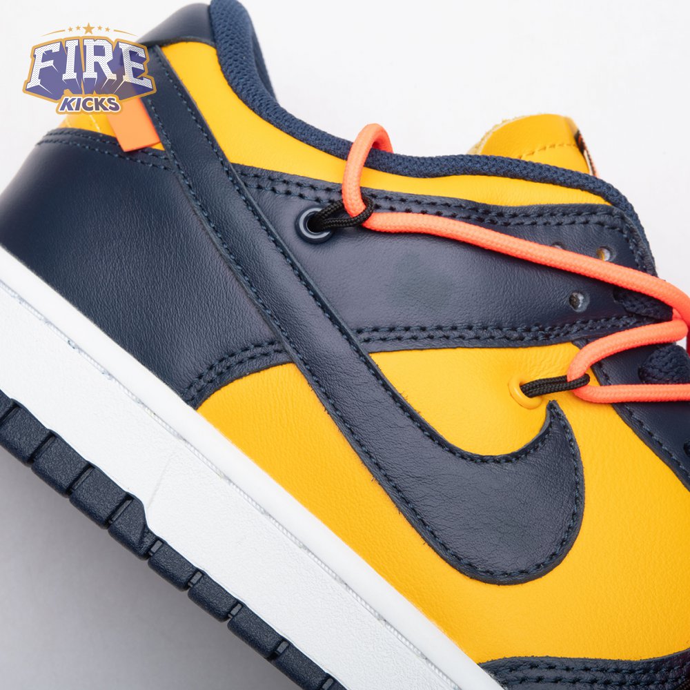 Off-White x Dunk Low 'University Gold' Unisex