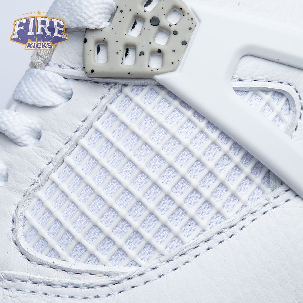 Air Jordan 4 Retro 'White Oreo' Unisex