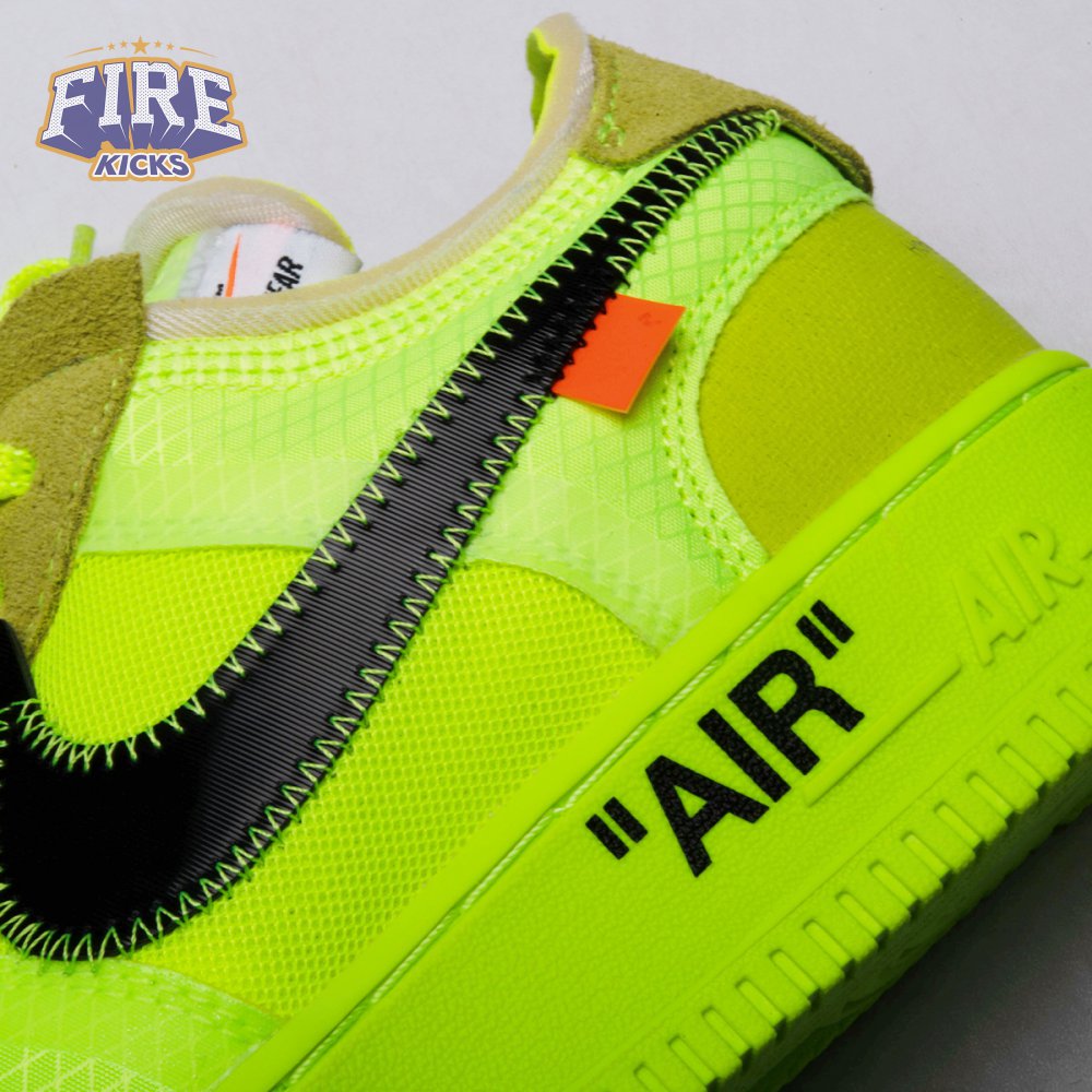 Off-White x Air Force 1 Low 'Volt' Unisex