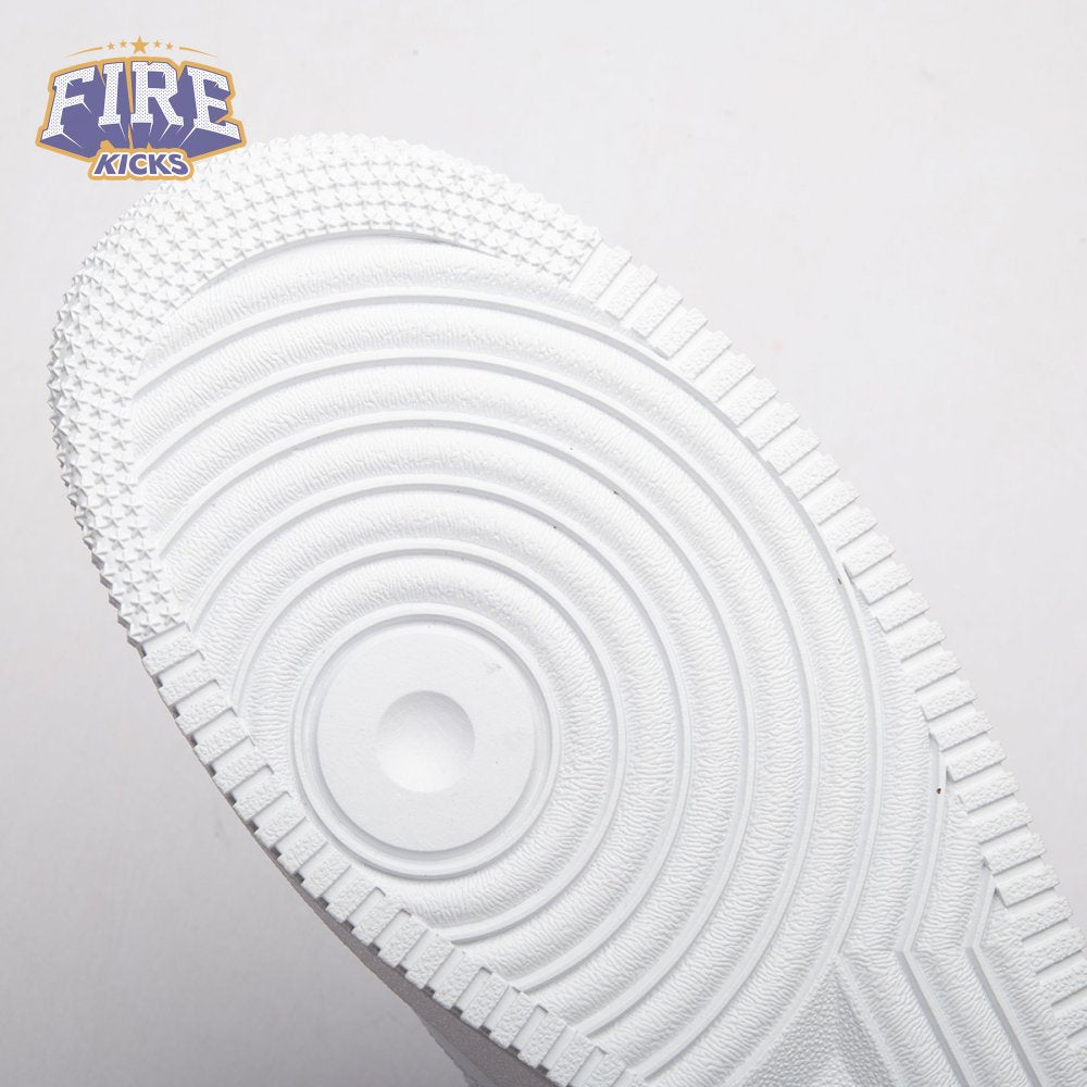 Nike Air Force 1 Low '07 Next Nature Triple White Bulbous Swoosh HF2014-100 Unisex