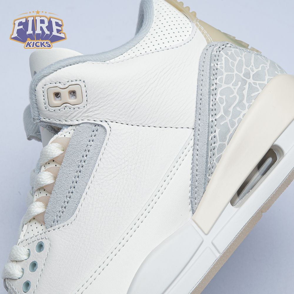 Air Jordan 3 Retro Craft Ivory FJ9479 100 Unisex