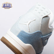 Jordan 4 Retro TEX Denim Worn Blue IB6716-100 Unisex