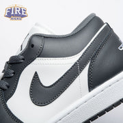 Jordan 1 Low Grey White 553558-044 Unisex