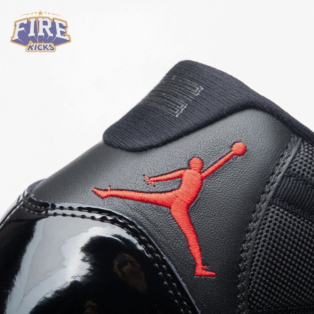 Air Jordan 11 Black Red 378037-326 Men's