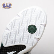Jordan 14 Retro White Forest Green 311832-131 Men's