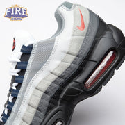 Nike Air Max 95 Track Red Smoke Grey DM0011-007 Unisex