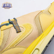 Nike Air Max 1 Travis Scott Cactus Jack Saturn Gold DO9392-700 Unisex