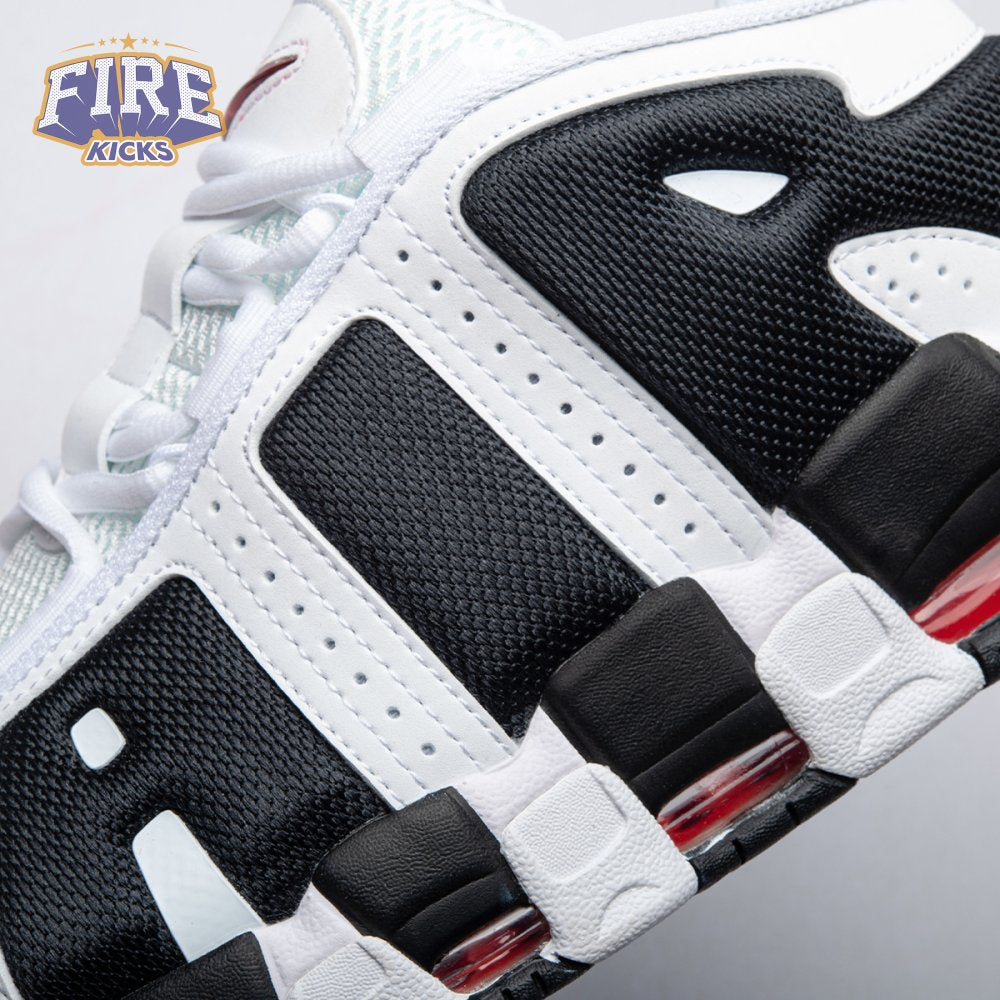Nike Air More Uptempo Low White Black FZ3055-105 Unnisex