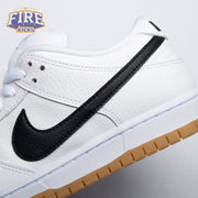 Nike SB Dunk Low Orange Label White Black Unisex
