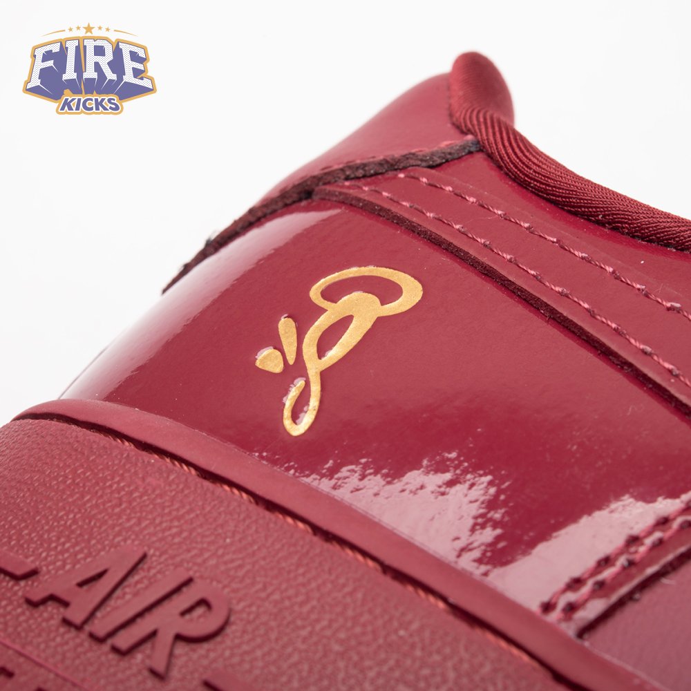 Nike Air Force 1 Low Syna Central Cee Dark Beetroot IO9970-638 Unisex