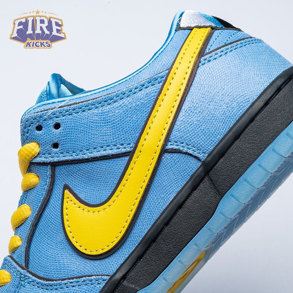Nike SB Dunk Powerpuff Girls x Nike SB Dunk Low "Bubbles" Blue Chill FZ8320-400 Unisex