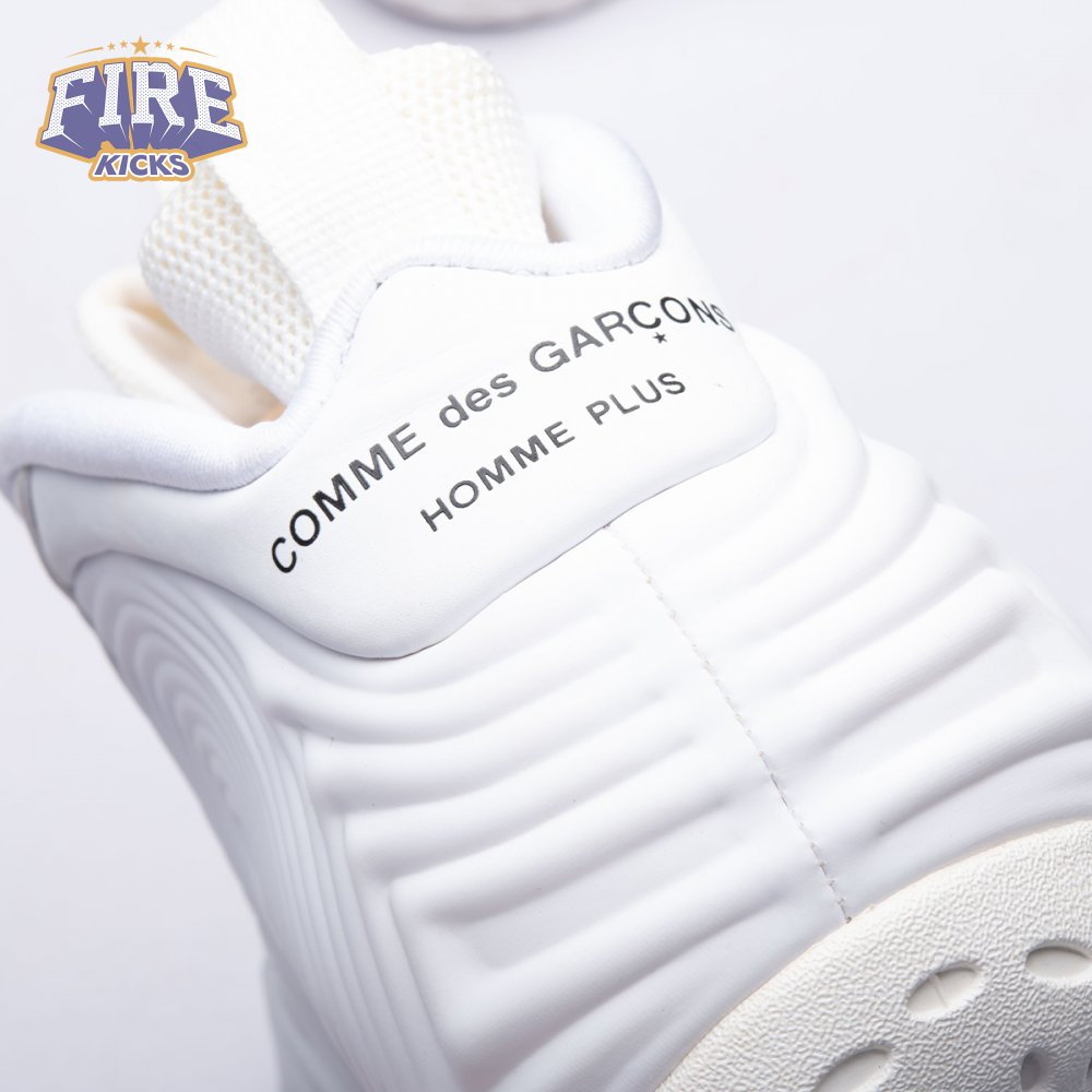 Nike Air Foamposite One Comme des Garcons Homme Plus White DJ7952-100 Unisex