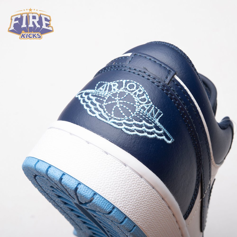 Jordan 1 Low Midnight Navy University Blue 553558-404 Unisex
