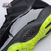 Air Jordan 11 GS Black Barely Volt Men's