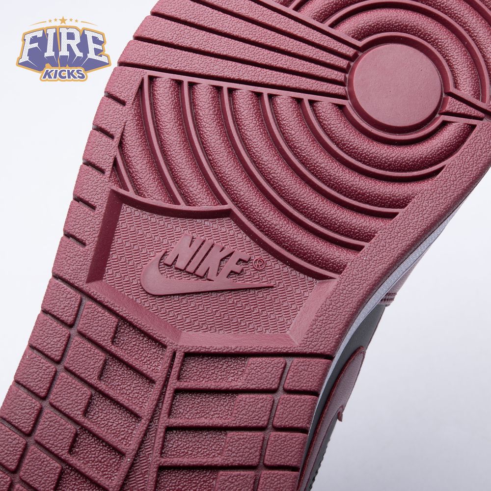 Jordan 1 Low Dark Beetroot Black DB6491-600 Unisex