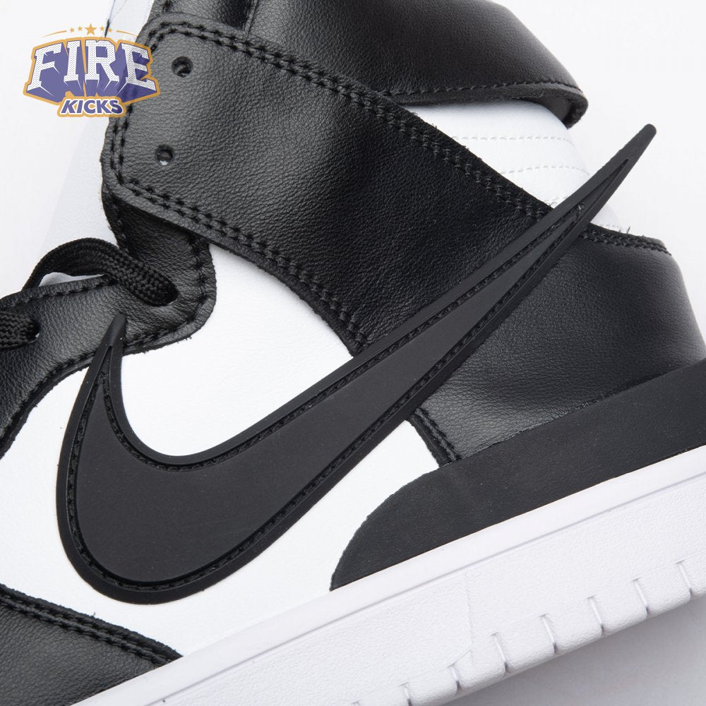 Nike Dunk High AMBUSH Black White Unisex