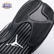 Jordan 14 Retro Black White 487471-016 Men's